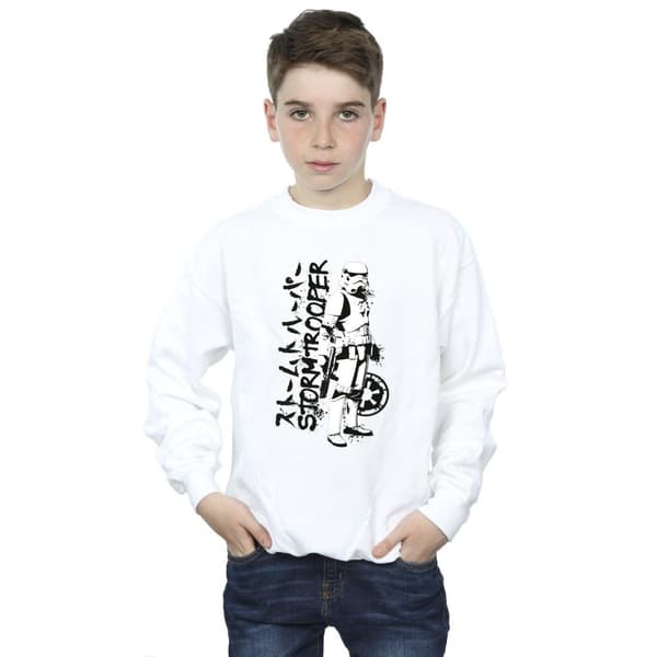 Star Wars Boys Japanese Stormtrooper Sweatshirt