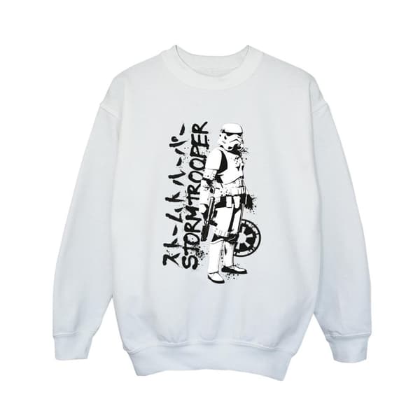 Star Wars Boys Japanese Stormtrooper Sweatshirt
