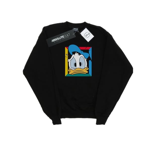 Disney Mens Donald Duck Panicked Sweatshirt