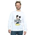 Miniatyrbild 2 av 3: Disney Mens Mickey Mouse Letters Sweatshirt