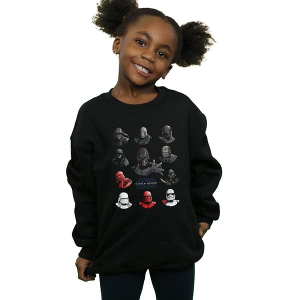 Star Wars: The Rise of Skywalker First Order Character Line Up Sweatshirt för flickor
