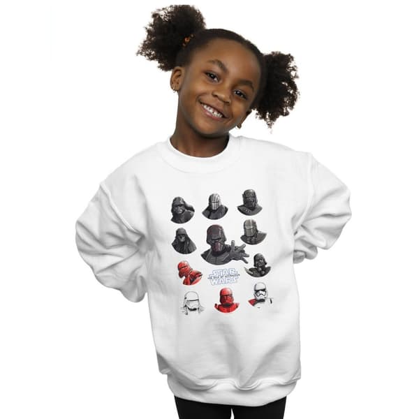 Star Wars: The Rise of Skywalker First Order Character Line Up Sweatshirt för flickor