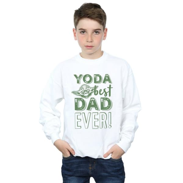 Star Wars Yoda Best Dad-tröja för pojkar