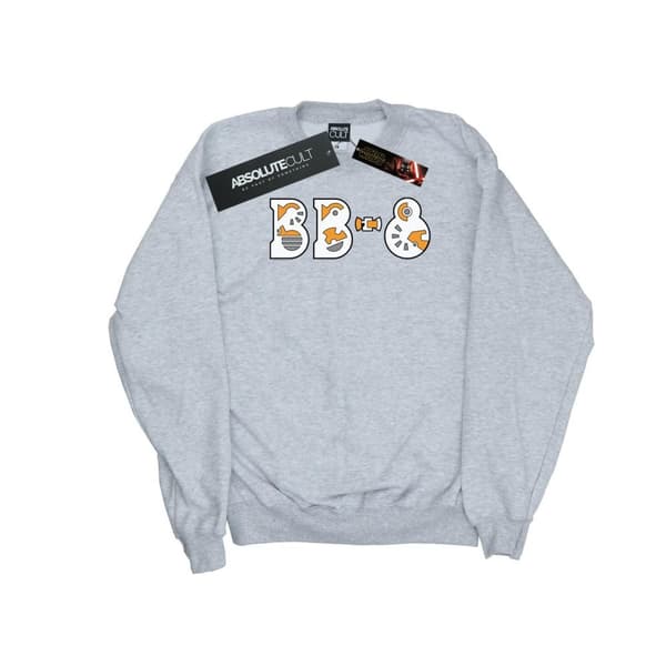 Star Wars Womens/Ladies The Rise Of Skywalker BB-8 Text Logo Sweatshirt