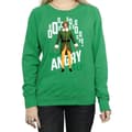 Miniatyrbilde 3 av 5: Elf Womens/Ladies Angry Elf Sweatshirt