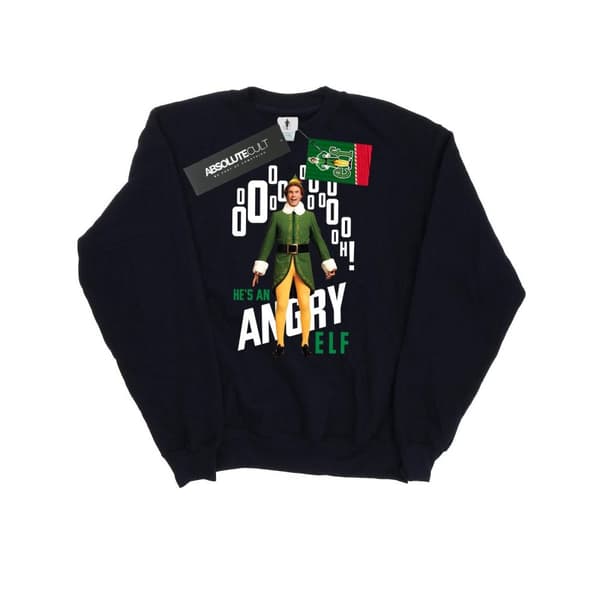 Elf Womens/Ladies Angry Elf Sweatshirt