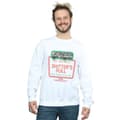 Miniatyrbild 2 av 5: National Lampoon´s Christmas Vacation Sweatshirt "No Vacancy" i gråskala för herrar