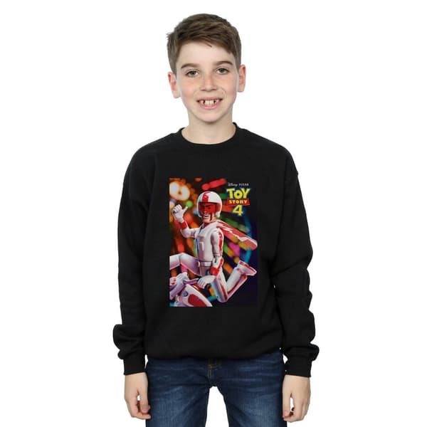 Disney Boys Toy Story 4 Duke Caboom Poster Sweatshirt