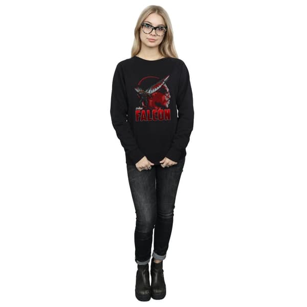 Marvel Womens/Ladies Avengers Infinity War Falcon Character Sweatshirt