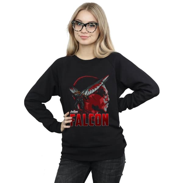 Marvel Womens/Ladies Avengers Infinity War Falcon Character Sweatshirt