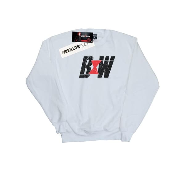 Marvel Black Widow Movie Initial Logo Sweatshirt för flickor