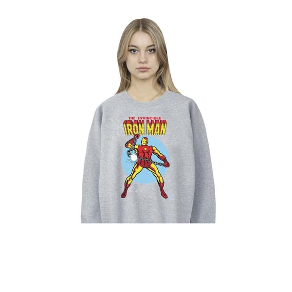 Marvel Womens/Ladies The Invincible Iron Man Sweatshirt