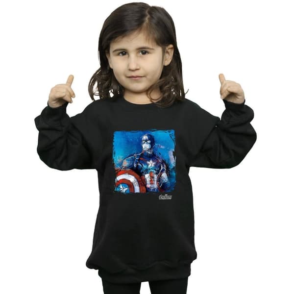 Marvel Captain America Art-tröja för flickor