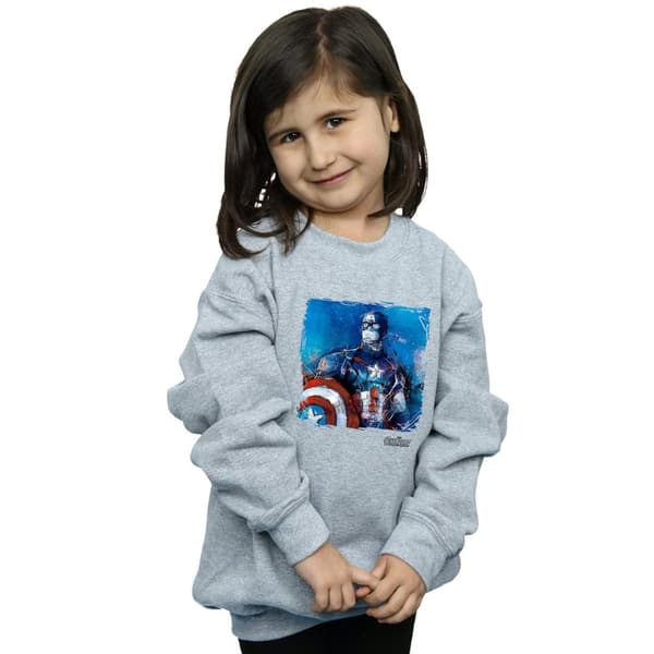 Marvel Captain America Art-tröja för flickor