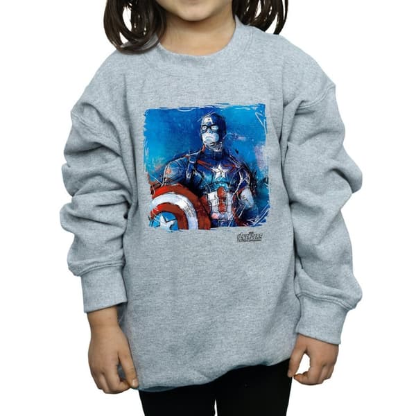Marvel Captain America Art-tröja för flickor