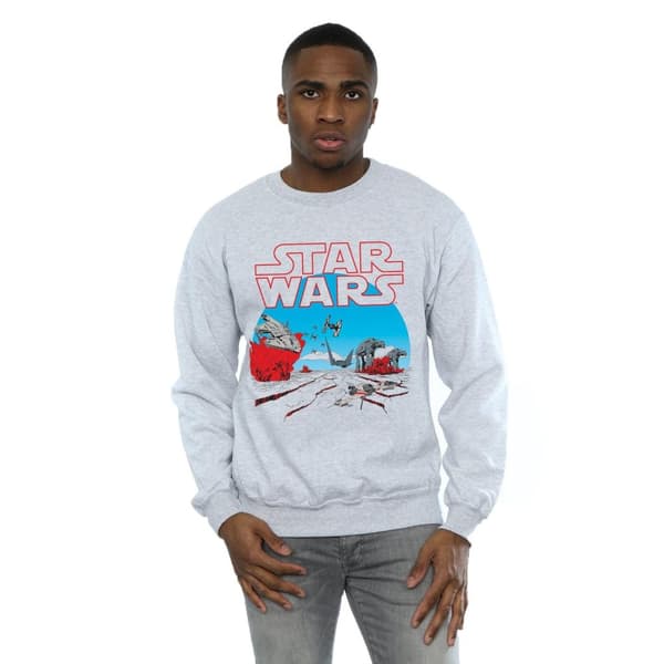 Star Wars The Last Jedi Action Scene Sweatshirt - herr
