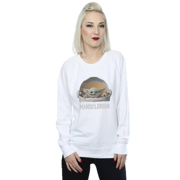 Star Wars Womens/Ladies The Mandalorian The Child Pod Sweatshirt