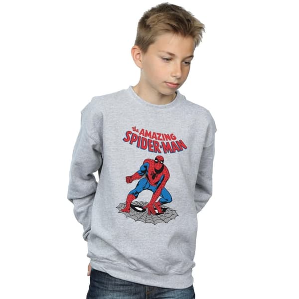 Marvel Boys The Amazing Spider-Man Sweatshirt