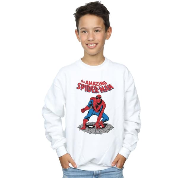 Marvel Boys The Amazing Spider-Man Sweatshirt