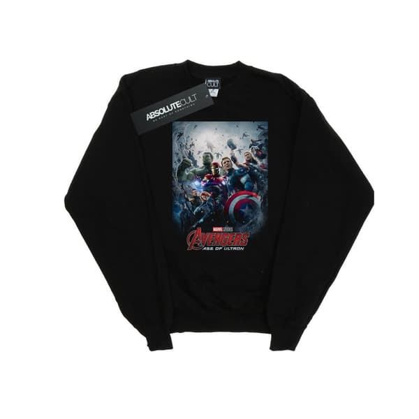 Marvel Studios Girls Avengers Age Of Ultron Poster Sweatshirt