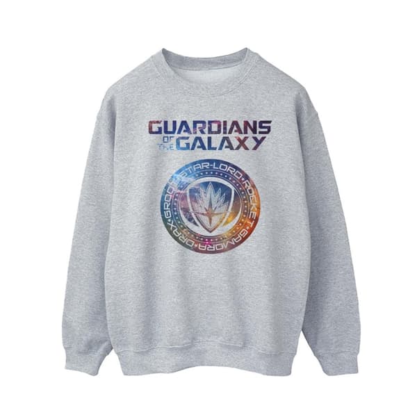 Marvel Mens Guardians Of The Galaxy Stars Fill Logo Sweatshirt