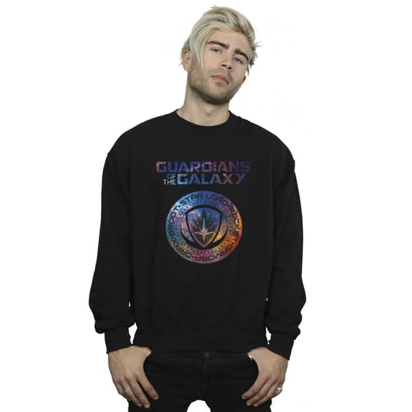 Marvel Mens Guardians Of The Galaxy Stars Fill Logo Sweatshirt