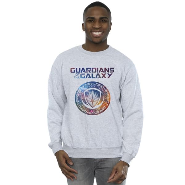 Marvel Mens Guardians Of The Galaxy Stars Fill Logo Sweatshirt