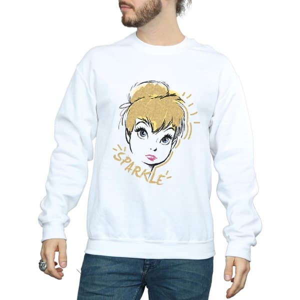 Disney Mens Tinkerbell Sparkle Sweatshirt