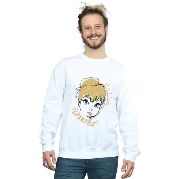 Disney Mens Tinkerbell Sparkle Sweatshirt