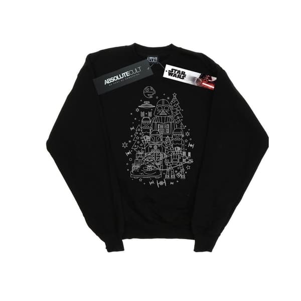 Star Wars Womens/Ladies Empire Christmas Sweatshirt