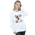Pikkukuva 2 / 3: Disney Womens/Ladies Mickey Mouse Rad Dad Sweatshirt