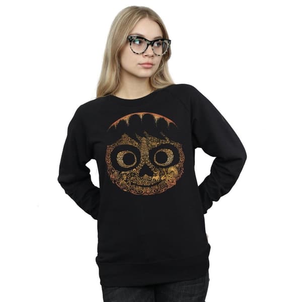 Disney Dam/Tjej Coco Miguel Face Sweatshirt