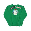 Miniatyrbillede 1 af 3: Star Wars Womens/Ladies The Last Jedi Porg Christmas Lights Sweatshirt
