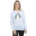 Miniatyrbillede 2 af 3: Star Wars Womens/Ladies The Last Jedi Porg Christmas Lights Sweatshirt