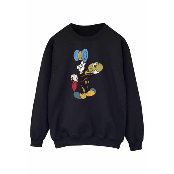 Disney Pinocchio Jiminy Cricket - Sweatshirt för kvinnor/damer