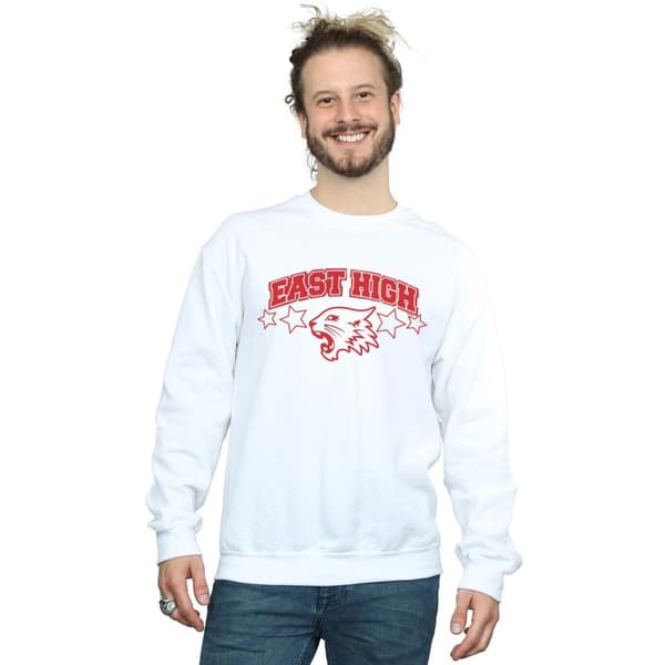 Disney Mens High School Musical The Musical Wildcat Stars Sweatshirt