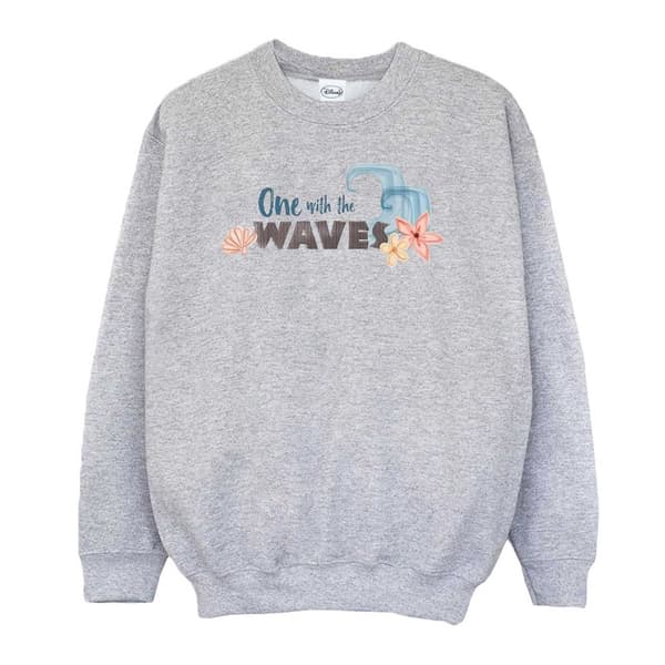 Disney Mens Moana One With The Waves Sweatshirt