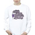 Miniatyrbillede 3 af 4: Willy Wonka Boys Dreamers Text Sweatshirt