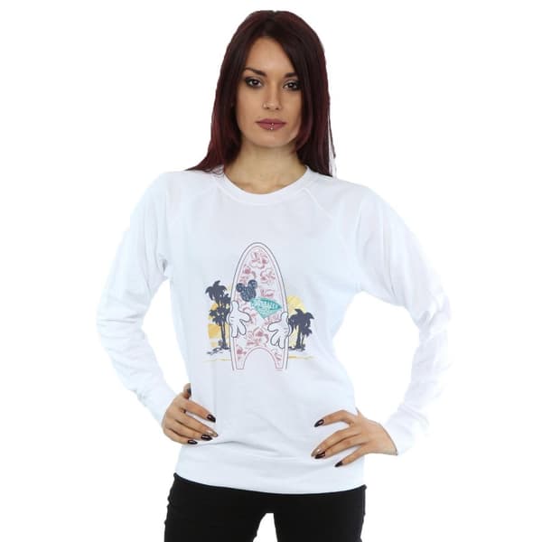 Disney Dam/Tjej Musse Pigg Surf Fever Sweatshirt