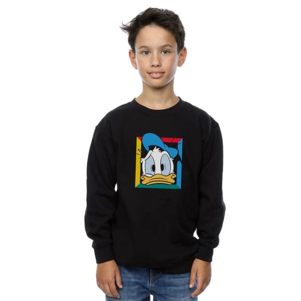 Disney Boys Donald Duck Panicked Sweatshirt