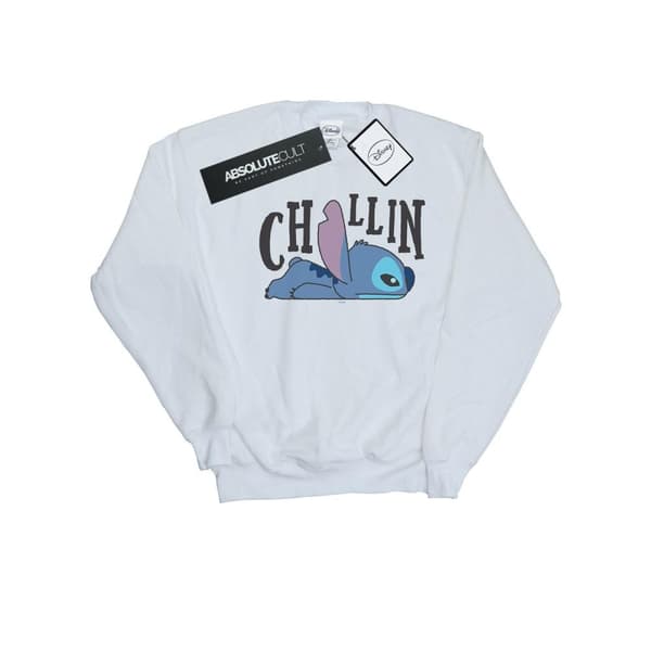 Disney Womens/Ladies Lilo And Stitch Chillin Sweatshirt