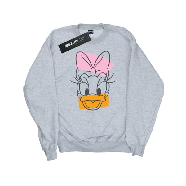Disney Dam/Tjej Daisy Duck Head Sweatshirt
