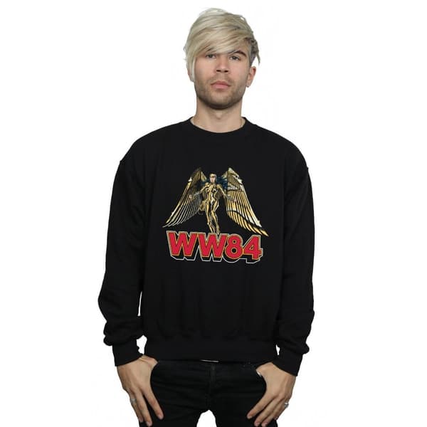 DC Comics Mens Wonder Woman 84 Golden Armour Sweatshirt