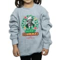 Miniatyrbilde 3 av 5: National Lampoon´s Christmas Vacation Girls Greyscale Clarkmas Sweatshirt