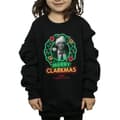 Miniatyrbilde 3 av 5: National Lampoon´s Christmas Vacation Girls Greyscale Clarkmas Sweatshirt