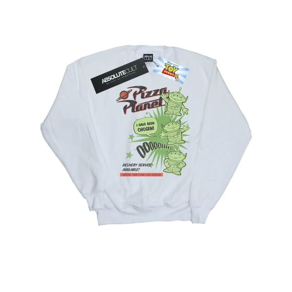 Disney Dam/Tjej Toy Story 4 Pizza Planet Little Green Men Sweatshirt