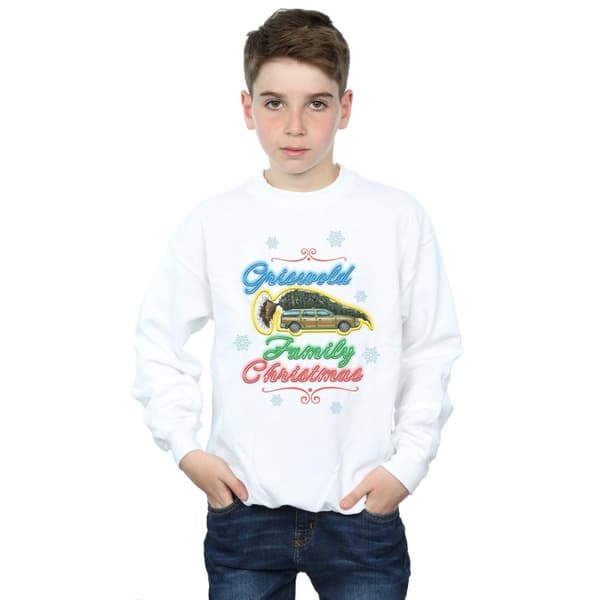 National Lampoon´s Christmas Vacation Boys Griswold Family Christmas Sweatshirt
