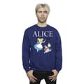 Miniatyrbillede 2 af 3: Disney Mens Alice In Wonderland Follow The Rabbit Sweatshirt