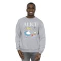 Miniatyrbillede 2 af 3: Disney Mens Alice In Wonderland Follow The Rabbit Sweatshirt