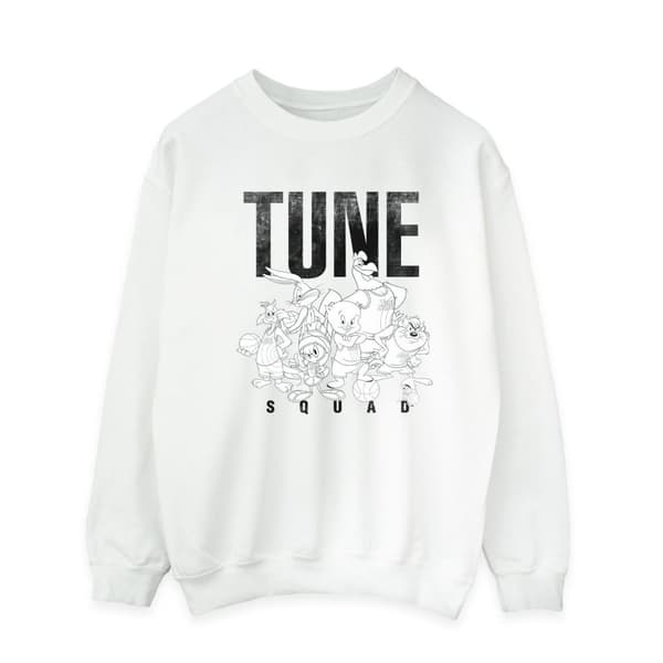 Space Jam: A New Legacy Mens Tune Squad Group Sweatshirt White S